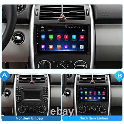 1+16gb Gps Radio Navi For Mercedes Benz A/b-klasse W906 Sprinter Vito Viano