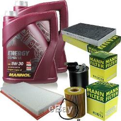 10l Mannol 5w-30 LL + Break Mann-filter Mercedes-benz Vito / Mixto Box 122 CDI