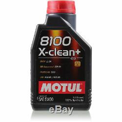 11 The Motul 5w-30 Motor Oil + Mann-filter Mercedes-benz Vito Bus W639