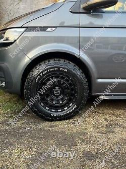 16 Black All-Terrain Alloy Wheels for Mercedes Vito Viano V Class