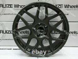 18 Grey Cr1 Alloy Wheels For Mercedes Vito Viano Vw Transporter Mk3 Mk4