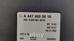 2022 Mercedes-Benz Vito Viano W447 TCU Control Unit A4479005010