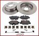 296mm Discs + Rear Linings Suitable For Mercedes Viano Vito W639