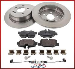 296mm Discs + Rear Linings Suitable for Mercedes Viano Vito W639