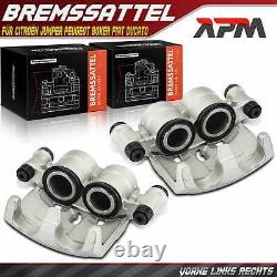 2x Front Brake Caliper Left + Right for Mercedes-Benz Viano Vito Bus W639 from 2007/05