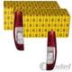 2x Hella Transparent Red Taillights Suitable For Mercedes-benz Viano Vito