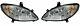 2x Headlights Right Left Mercedes Vito Viano W638 Bj. 2003-2009