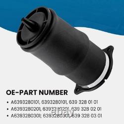 2x Rear Air Shock Absorber Spring for Mercedes-Benz Vito Viano W639 2