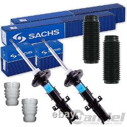 2x SACHS Shock Absorber + Front Service Kit Suitable for Mercedes Viano Vito