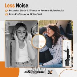 2x Shock Absorbers + Bearings + Front Protection Kit for Mercedes Viano Vito W639