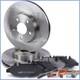 2x Brake Discs + Brake Pads &Oslash;300 Front Ventilated For Mercedes-benz Viano Vito