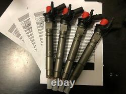 4x Injector Mercedes Sprinter A6460701487 0445115069 0445115033 Profi Set