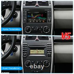 7 Autoradio For Mercedes Benz Viano Vito W639 W169 A B Gps Class Navi DVD Dab+