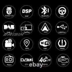 8 Courses Android 10.0 Carplay Autoradio 9 Gps Mercedes Class A/b Viano Vw Crafter