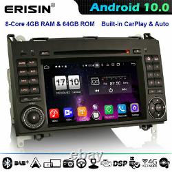 8-core Android 10.0 Car Mercedes A / B Class Vito Sprinter Viano Vito Dsp CD