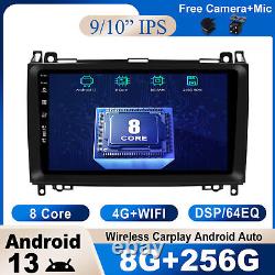 8G+256G Car Radio for Mercedes Benz W639/Vito/Viano/W906/Sprinter/W169/W245 GPS