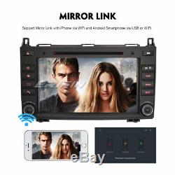 8android 9.0 Dab + Radio CD Gps Mercedes Class A / B Vito Viano Sprinter W639