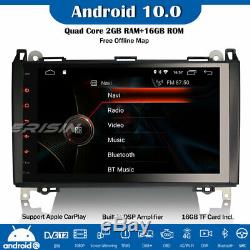 9 Dsp Dab + 10.0 Android Gps Car Mercedes Benz A / B Class Viano Vito Crafter
