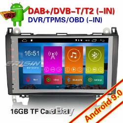 9dab Android 9.0 + Car Mercedes Class A / B Vito Viano Sprinter Vito W169 639