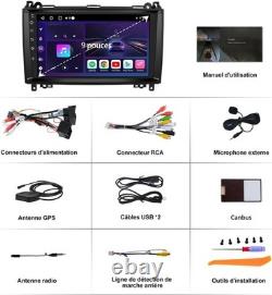 AWESAFE Car Radio 6Go+128Go Android 13 for Mercedes-Benz Vito Viano Sprinter W