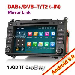 Android 9.0 Car Gps Tnt Mercedes A / B Class Vito Viano Sprinter Crafter DVD