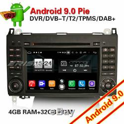 Android 9.0 Radio Dab + Mercedes Benz Class A / B Vito Sprinter W639 Octa-core