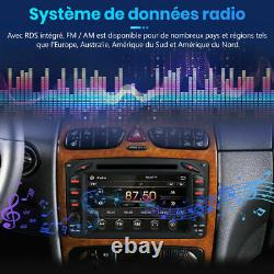 Autoradio For Mercedes-benz C/clk/g Class W203 W209 Vito Viano Dab+ DVD Sat Bt
