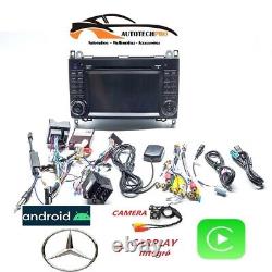 Autoradio Gps DVD Android Camera Mercedes Sprinter-vito-viano-a/b + Vw Crafter