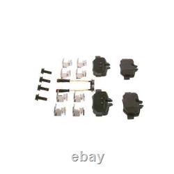 BOSCH Discs 296mm + Rear Coatings Suitable for Mercedes W639 Viano Vito