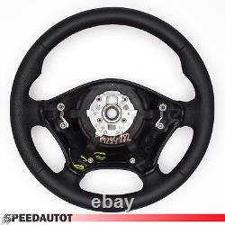 Black Leather Steering Wheel Exchange Mercedes Viano Vito W639