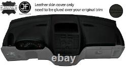 Black Surpiq Borderboard Leather Cover For Mercedes Vito Viano W639 4-13
