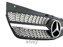 Black diamond grille for MERCEDES Viano Vito W639 phase 2 from 07/2010 to 03/2014