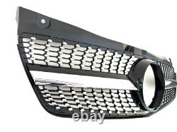 Black diamond grille for MERCEDES Viano Vito W639 phase 2 from 07/2010 to 03/2014