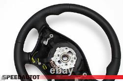 Black leather steering wheel Mercedes VIANO VITO W639 Standard exchange