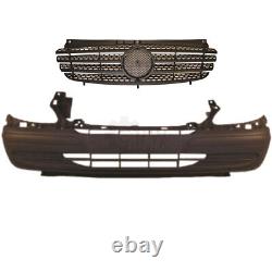 Bumper+Grille Kit for Mercedes Viano/Vito W639 Year of Manufacture 03-10