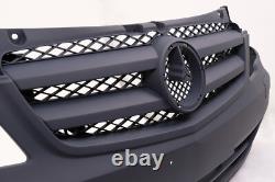 Bumper grille for Mercedes Class V Vito Viano W639 Facelift 2010-2014