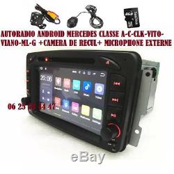 Car Mercedes C-a-clk-vito-viano-g (dvd-android-gps-bt-usb + Camera)