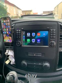 Car Radio Carplay-Android for Mercedes VITO-VIANO-SPRINTER-CLASS A/B+VW CRAFTER
