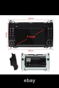 Car Radio Carplay-Android for Mercedes VITO-VIANO-SPRINTER-CLASS A/B+VW CRAFTER