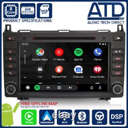 Car Radio For Mercedes Sprinter Viano Vito W639 Android 10.0 Carplay