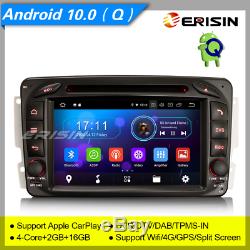 Carplay Car Android 10 Mercedes W203 W209 W639 W463 Viano Vito Dab + Bt 5963