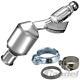 Catalytic Diesel Particulate Filter Cat. + Mounting Kit For Mercedes Viano Vito (w639) 2.2