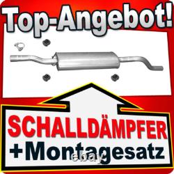 Center silencer for MERCEDES VIANO / VITO 2.0 2.2 CDI 109 111 exhaust