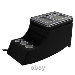 Central Armrest Console Storage Black for Mercedes W447/W639 Vito Viano