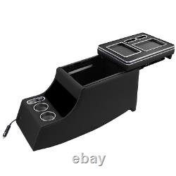 Central Armrest Console Storage Black for Mercedes W447/W639 Vito Viano