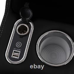 Central Armrest Console Storage Black for Mercedes W447/W639 Vito Viano