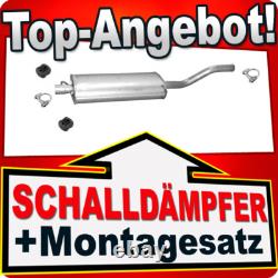 Central silencer for MERCEDES VIANO and VITO (W639) 3.0D from 06 onwards