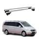 Cross Roof Bars For Mercedes Viano Vito 2003-2014 Silver Aluminum