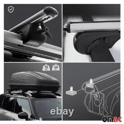 Cross Roof Bars for Mercedes Viano Vito 2003-2014 Silver Aluminum