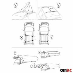 Cross roof bars for Mercedes Viano Vito W638 W639 W447 2003-2025